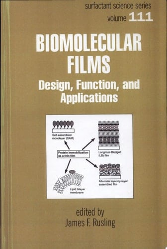 Biomolecular Films Design, Function, and Applications