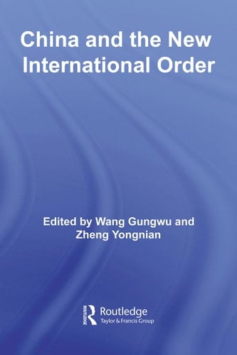 China and the new international order