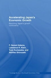 Accelerating Japan's Economic Growth: Resolving Japan's Growth Controversy