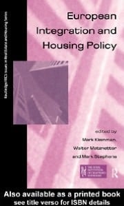 European Integration And Housing Policy