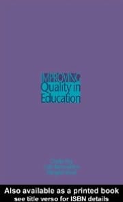 Improving Quality in Education