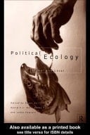 Political Ecology: Global and Local