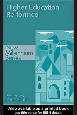 Higher Education Re-formed