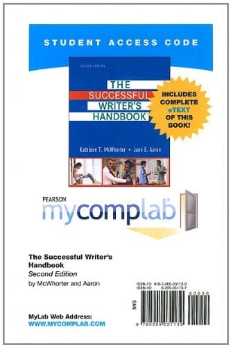 MyCompLab with Pearson eText -- Standalone Access Card -- for The Successful Writer's Handbook (2nd Edition)