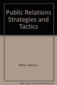 Public Relations Strategies and Tactics