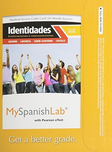 MySpanishLab with Pearson eText -- Access Card -- for Identidades (multi semester access) (3rd Edition)