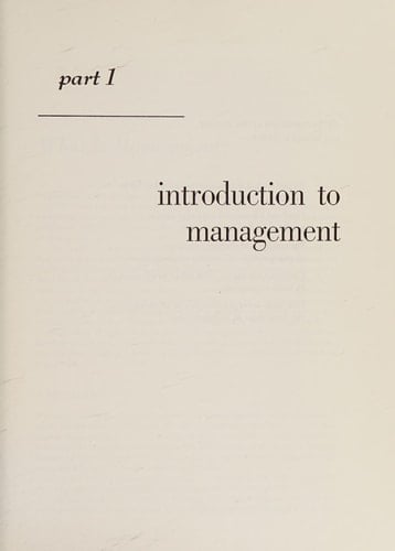 Instructor's manual to accompany: From personal to professional management