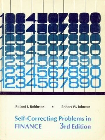 Self-Correcting Problems in Finance