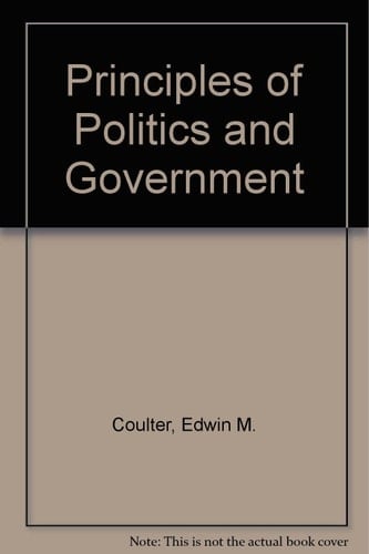 Principles of politics and government