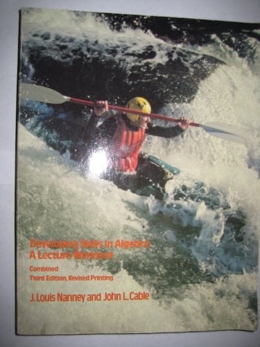 Developing Skills in Algebra