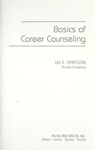 Basics of Career Counseling
