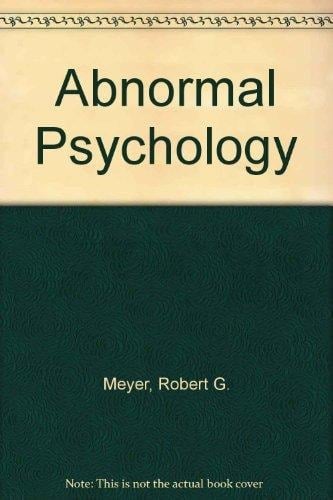 Abnormal Psychology