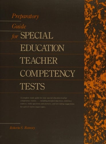 Preparatory Guide for Special Education Teacher Competency Tests
