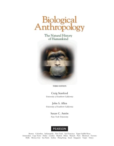 Biological Anthropology (3rd Edition)