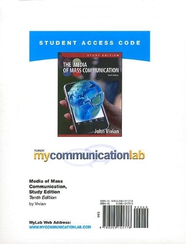 MyCommunicationLab without Pearson eText -- Standalone Access Card -- for Media of Mass Communication SE (10th Edition)