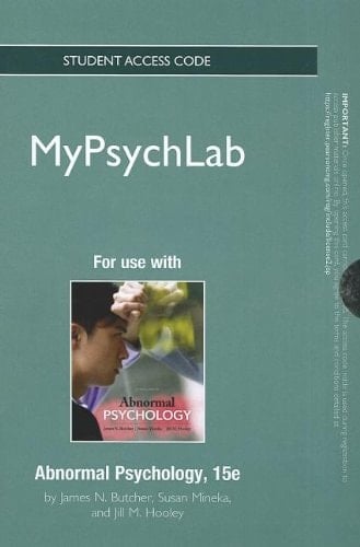 Abnormal Psychology Mypsychlab Pegasus Standalone Access Card