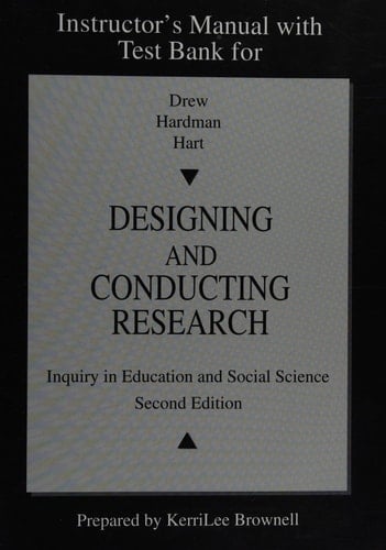 Designing and Conducting Research : Inquiry in Education and Social Science