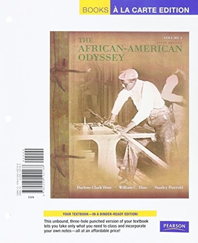 African-American Odyssey, The, Volume 1, Books a la Carte Edition (5th Edition)