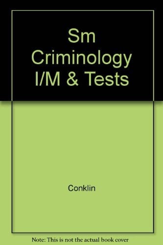 Sm Criminology I/M & Tests
