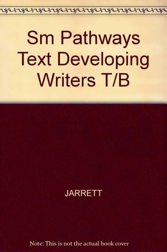Sm Pathways Text Developing Writers T/B