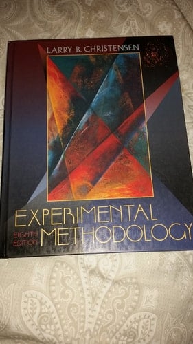 Experimental Methodology (8th Edition)