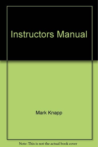 Instructors Manual