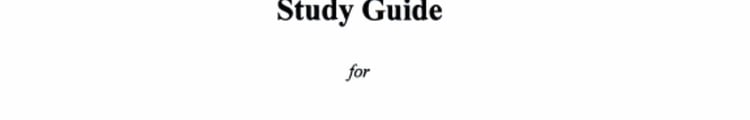 Human Exceptionality - (study Guide)