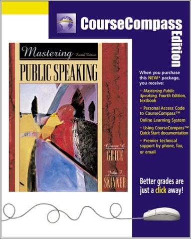 Mastering Public Speaking (CourseCompass Edition) (4th Edition)