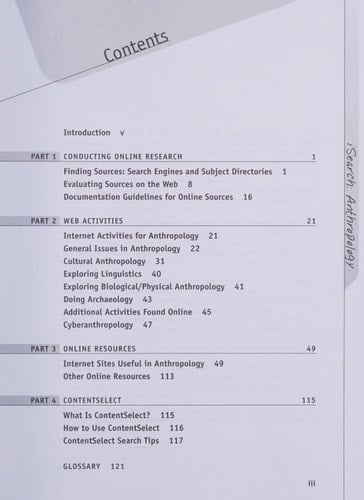 iSearch Anthropology