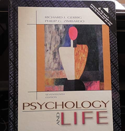 Psychology and Life - Text >Examination Copy
