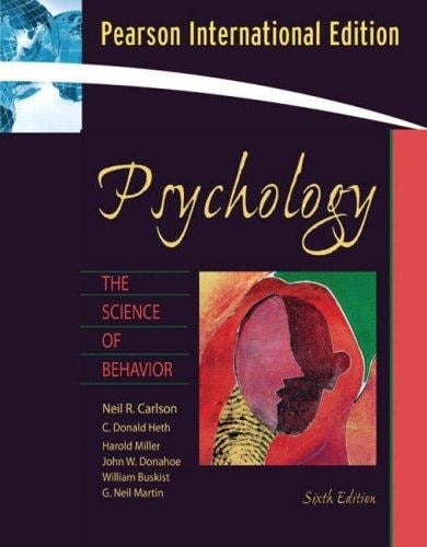Psychologythe Science Of Behavior Inte