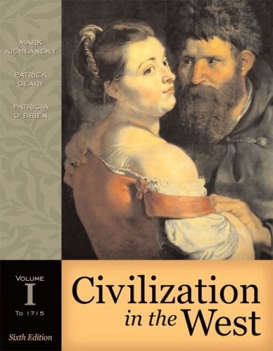 Civilization in the West, Volume I (to 1715) (with Study Card) (6th Edition)