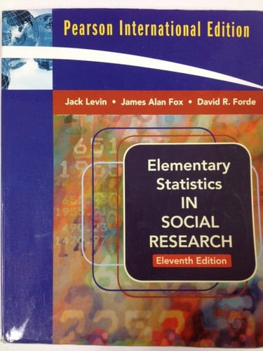 Elementary Statistics in Social Research (11th Edition)