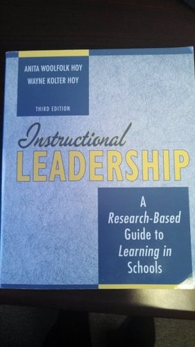 Instructional Leadership: A Research-Based Guide to Learning in Schools
