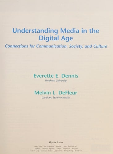 Understanding Media in the Digital Age