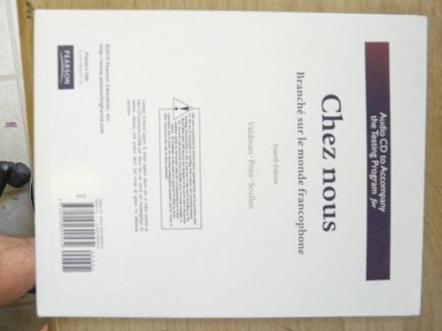 Audio Testing CD to Accompany the Testing Program for Chez nous: Branche sur le monde francophone