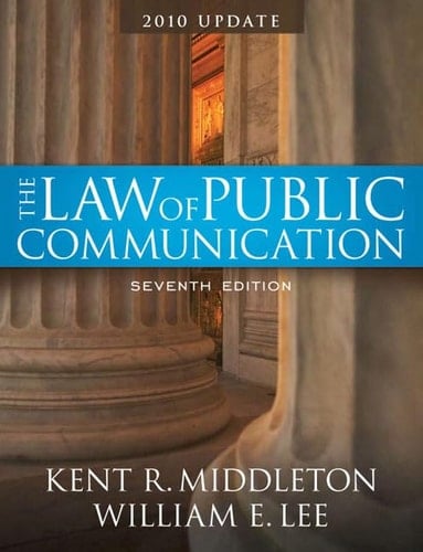 Law of Public Communication-Annual Update 2010 (7th Edition)