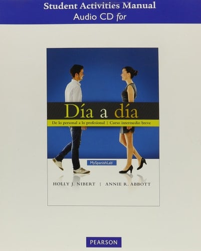 Audio CDs for the Student Activities Manual for Día a día