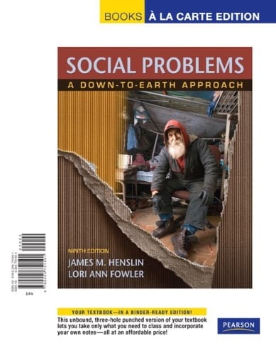 Social Problems, Books a la Carte Edition (9th Edition)