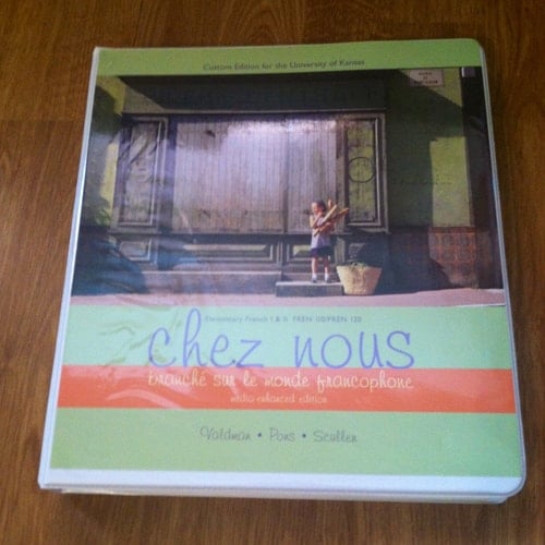 Chez Nous: Branche Sur Le Monde Francophone, Books a La Carte