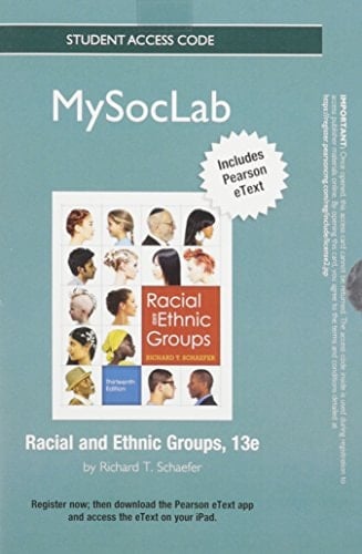 Racial and Ethnic Groups MySocLab Passcode