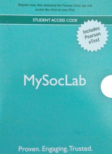 Racial and Ethnic Groups MySocLab Access Code