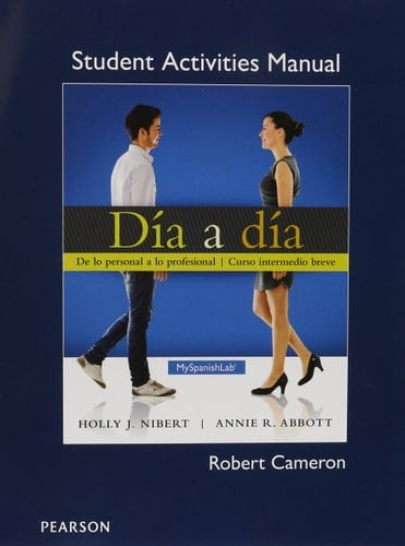 Student Activities Manual for Día a Día