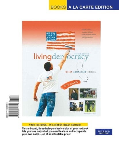 Living Democracy, 2010 Update, Brief California Edition, Books a la Carte Edition (2nd Edition)