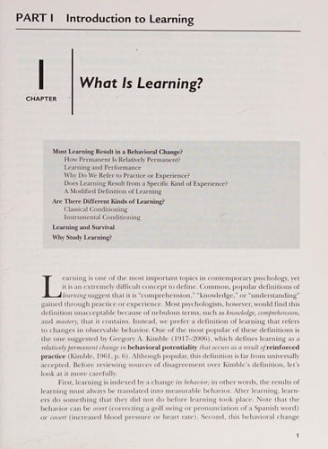 An Introduction to the Theories of Learning (9th Edition)