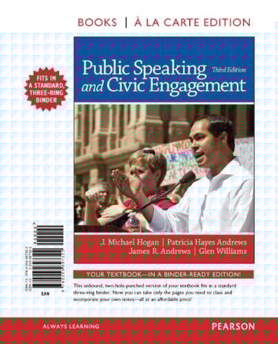 Public Speaking and Civic Engagement, Books a la Carte Edition (3rd Edition)