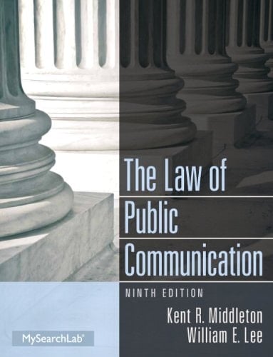Law of Public Communication Plus MySearchLab with eText -- Access Card Package (9th Edition)