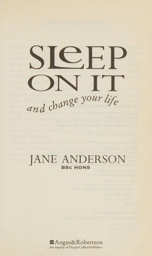 Sleep on It and Change Your Life