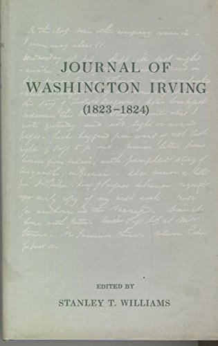 Journal of Washington Irving, 1823-1824.