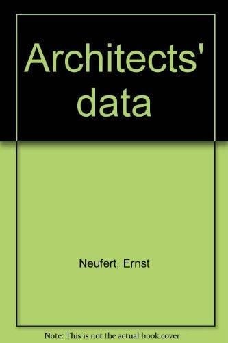 Neufert Architects' Data